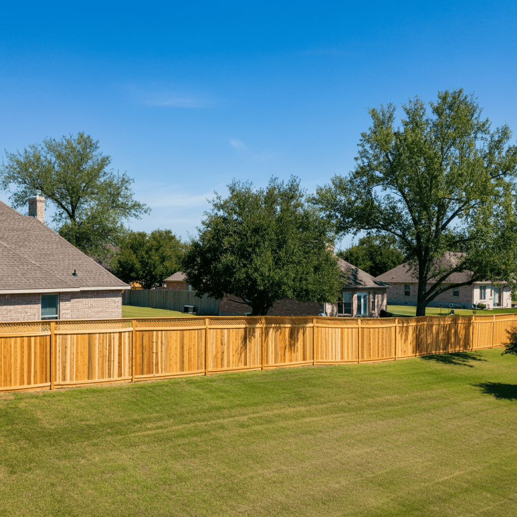 Wooden Privacy Fencing Tulsa OK