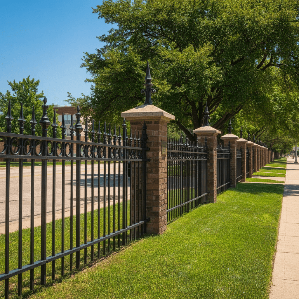 Wrought Iron Fence Installation Tulsa, OK